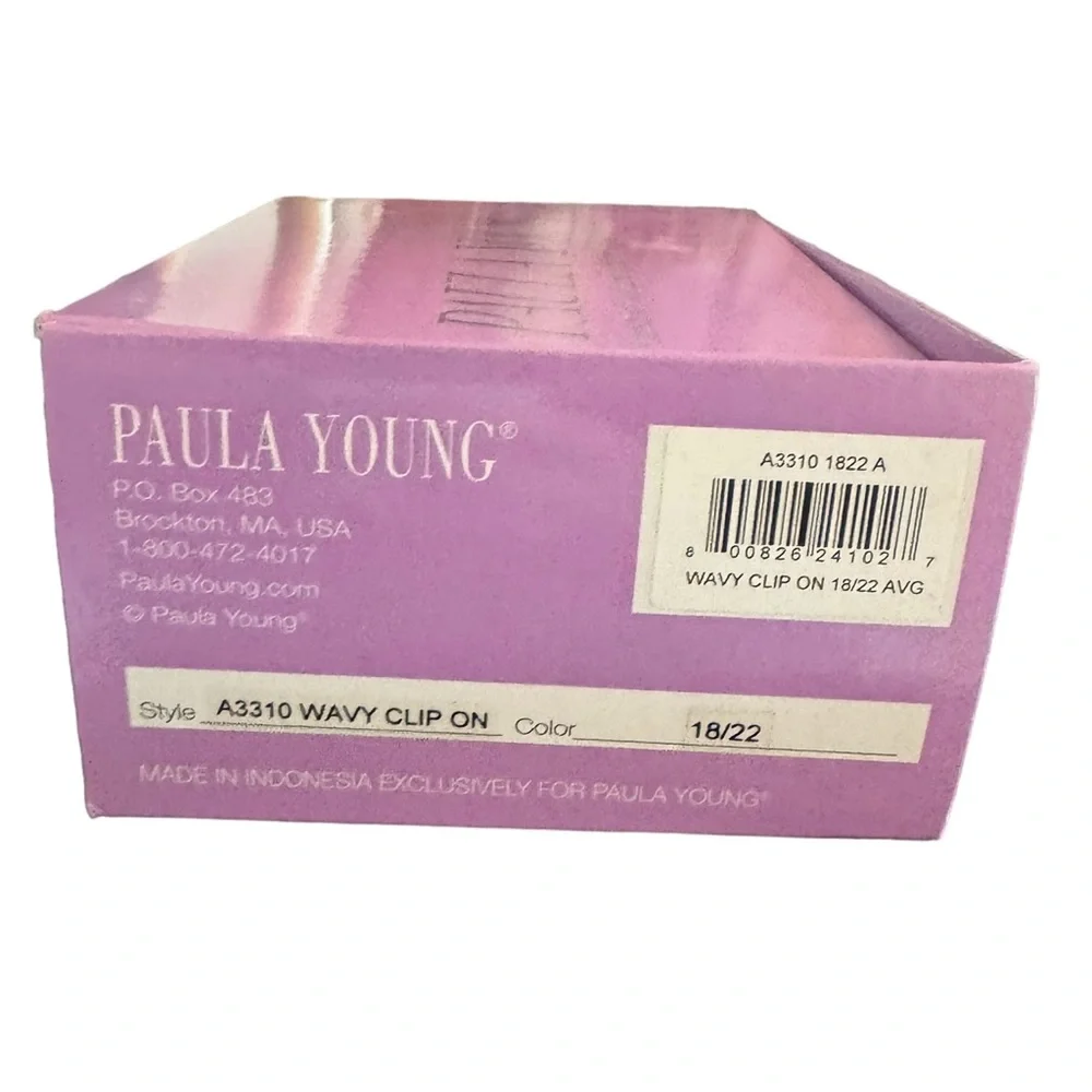 🌴 4/$40 Paula Young Hair Wavy‎ Clip On